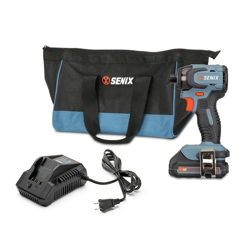 20V Max Brushless Lithium-Ion 1/4 in. Cordless Impact Driver Kit (2 Ah)