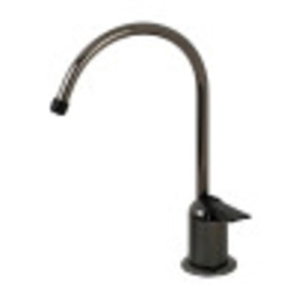 Kingston Brass NK6190 Water Onyx Single-Handle Cold Water Filtration Faucet,Black Stainless Steel