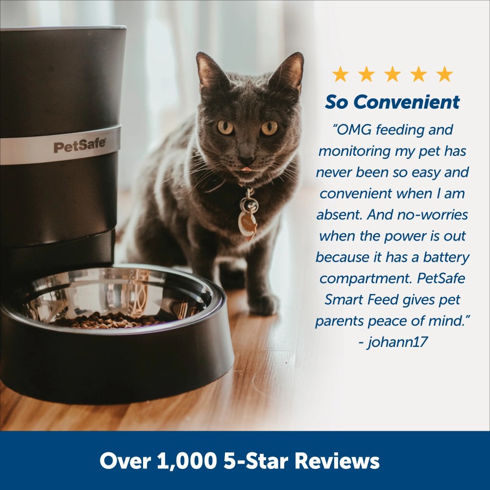 PetSafe Smart Feed Automatic Feeder for Dogs and Cats, 2nd Generation with Alexa Voice Control - Image 5