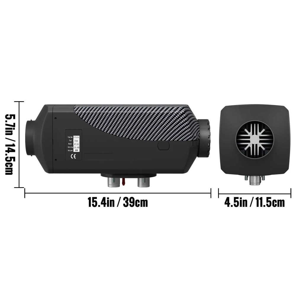 BENTISM Diesel Air Heater 12V 8KW LCD Display Remote Control for Car Bus RV Indoors - Image 5
