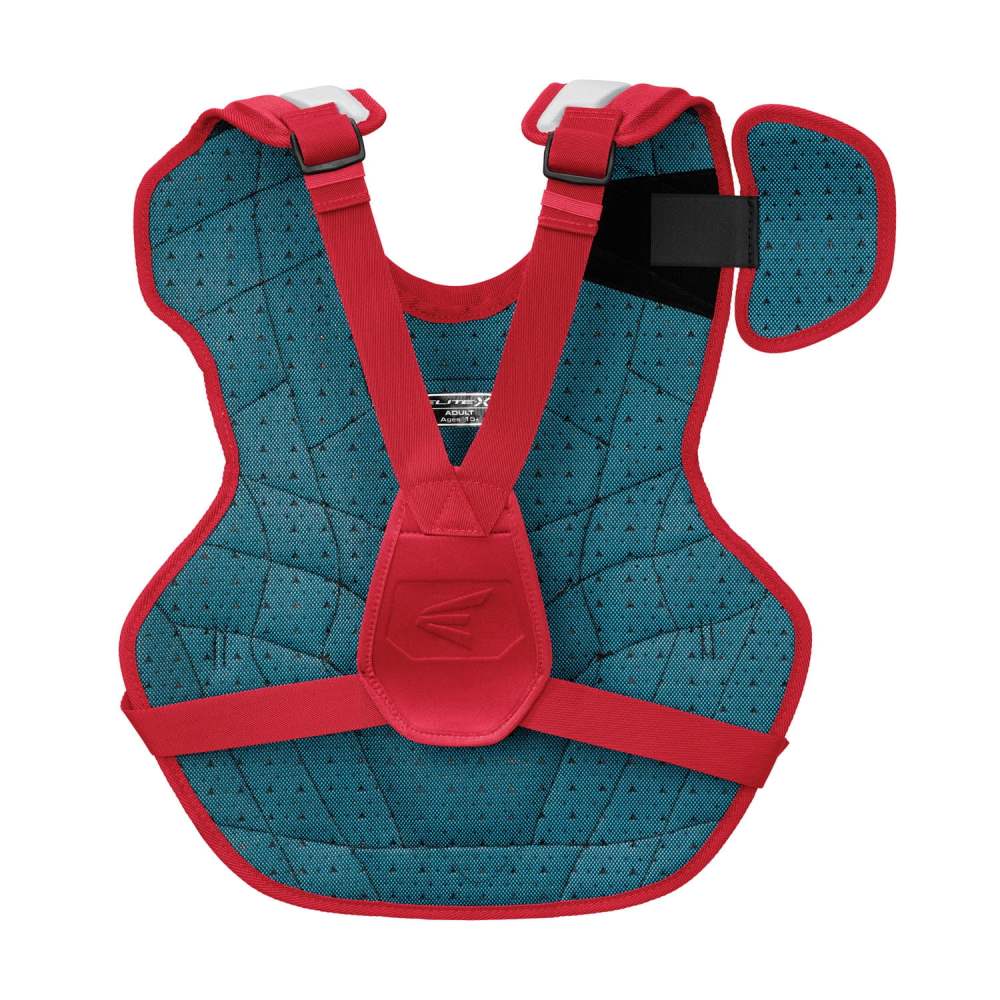 Easton Elite X Baseball Intermediate Chest Protector Red Intermediate - Image 2