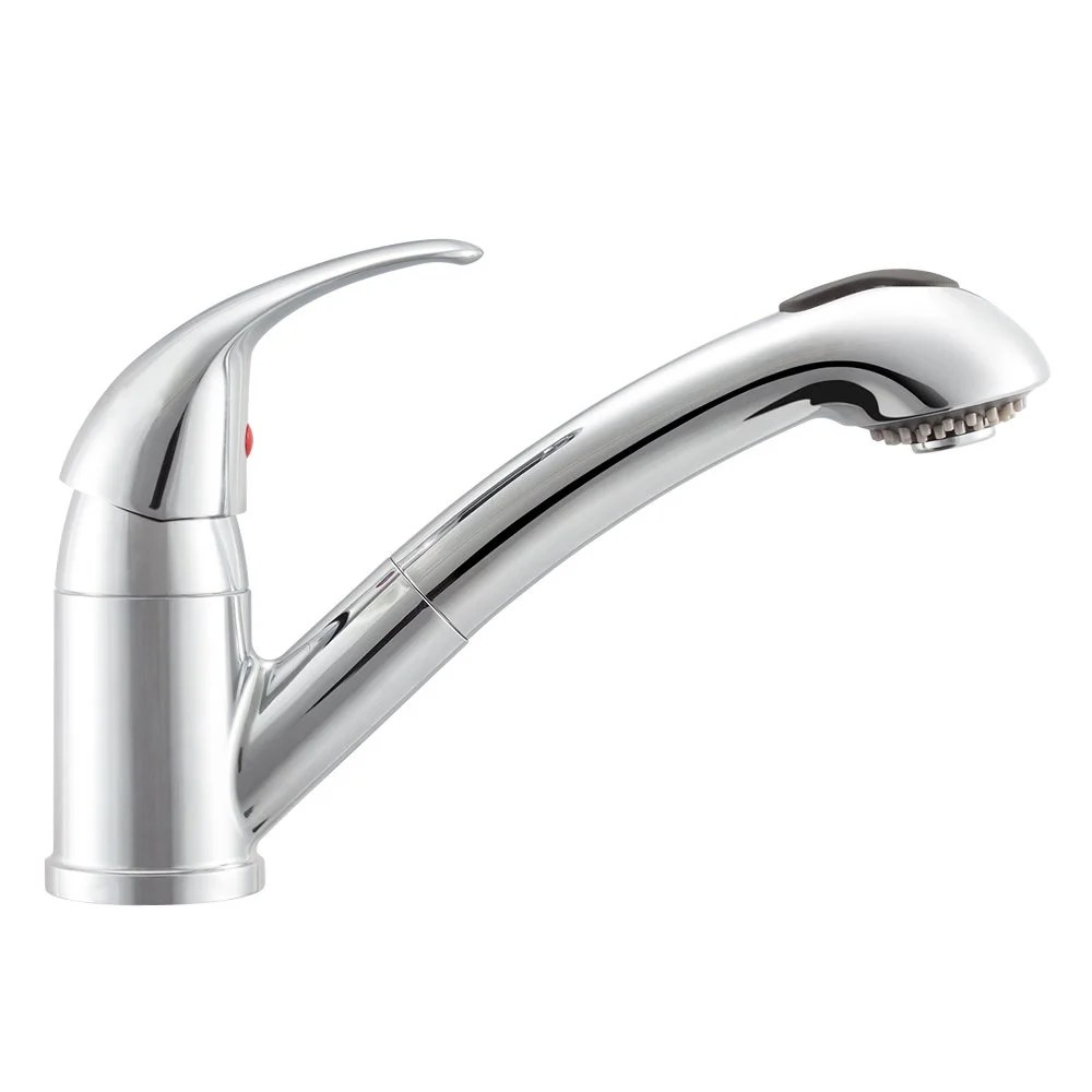 Dura Faucet Designer Pull-Out RV Kitchen Faucet - Chrome Polished - Image 6