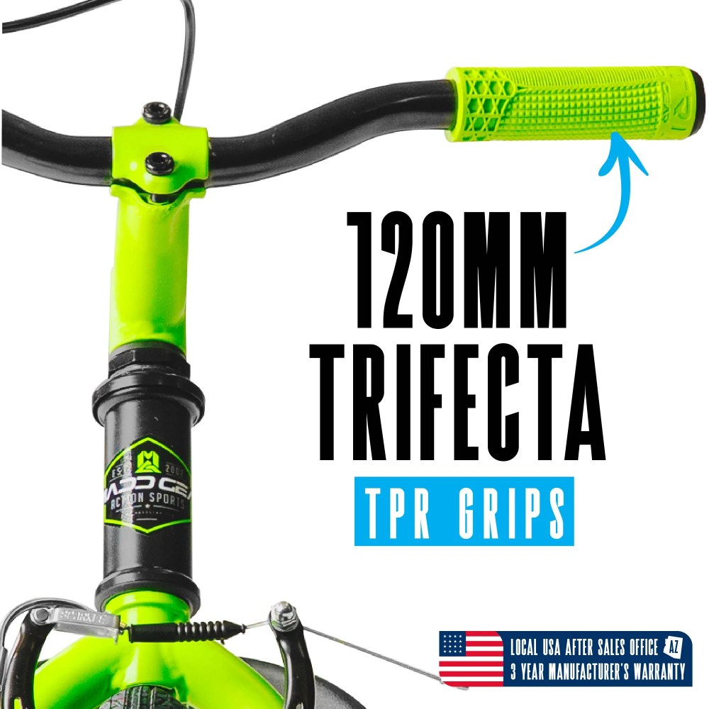 Drift Trike for Kids Ages 5 with Adjustable Seat and 16" Front Wheel-Madd Gear - Image 2