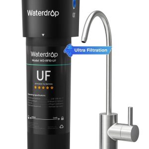 Waterdrop 10UB-UF 0.01 Ultra Filtration Under Sink Water Filter System,Reduces Lead,Chlorine,Bad Taste