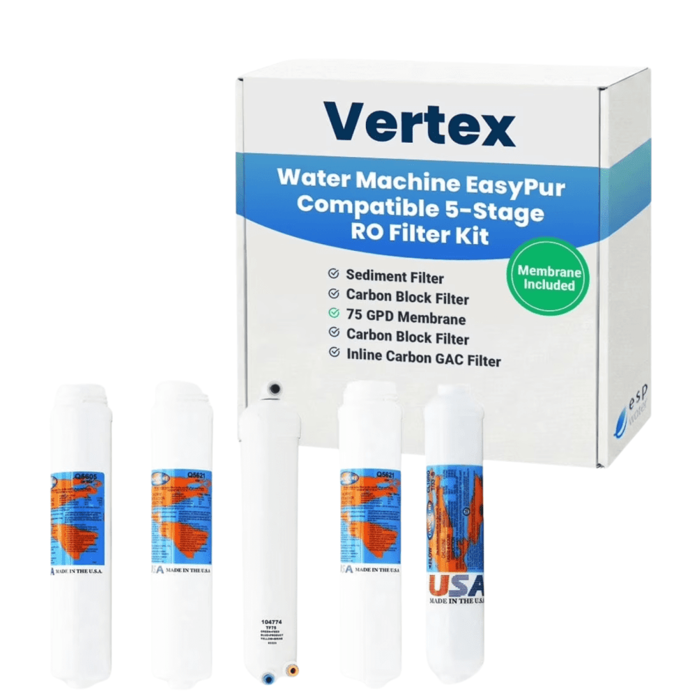 Vertex Water Machine EasyPur Filter Kit with RO Membrane