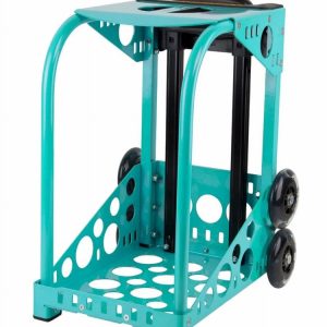 Zuca 18" Sport Bag Flashing Wheels Frame (Turquoise Frame)