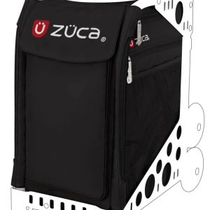 Zuca Sports Bag 18 In Adult Child Teen Carry-On Luggage,Black