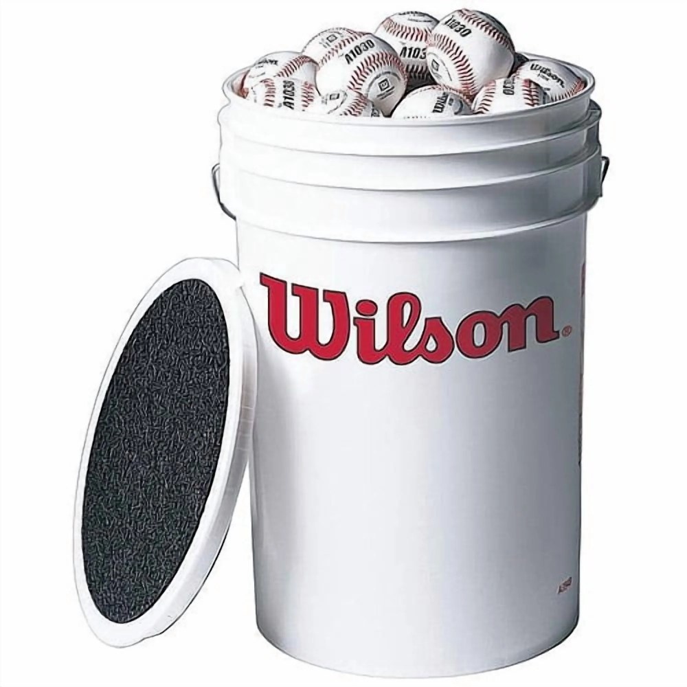 Wilson A1030 Champion Series SST Baseball,  36 Baseballs in a Bucket