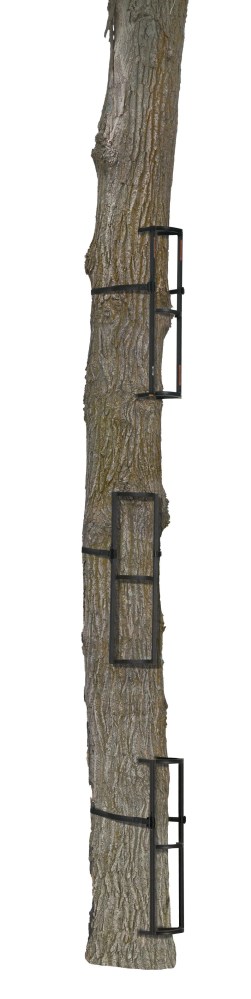 Muddy Stagger Step 3 Pack- Great for Crooked or Leaning Trees,  Black (MUD-MCS1200-3)