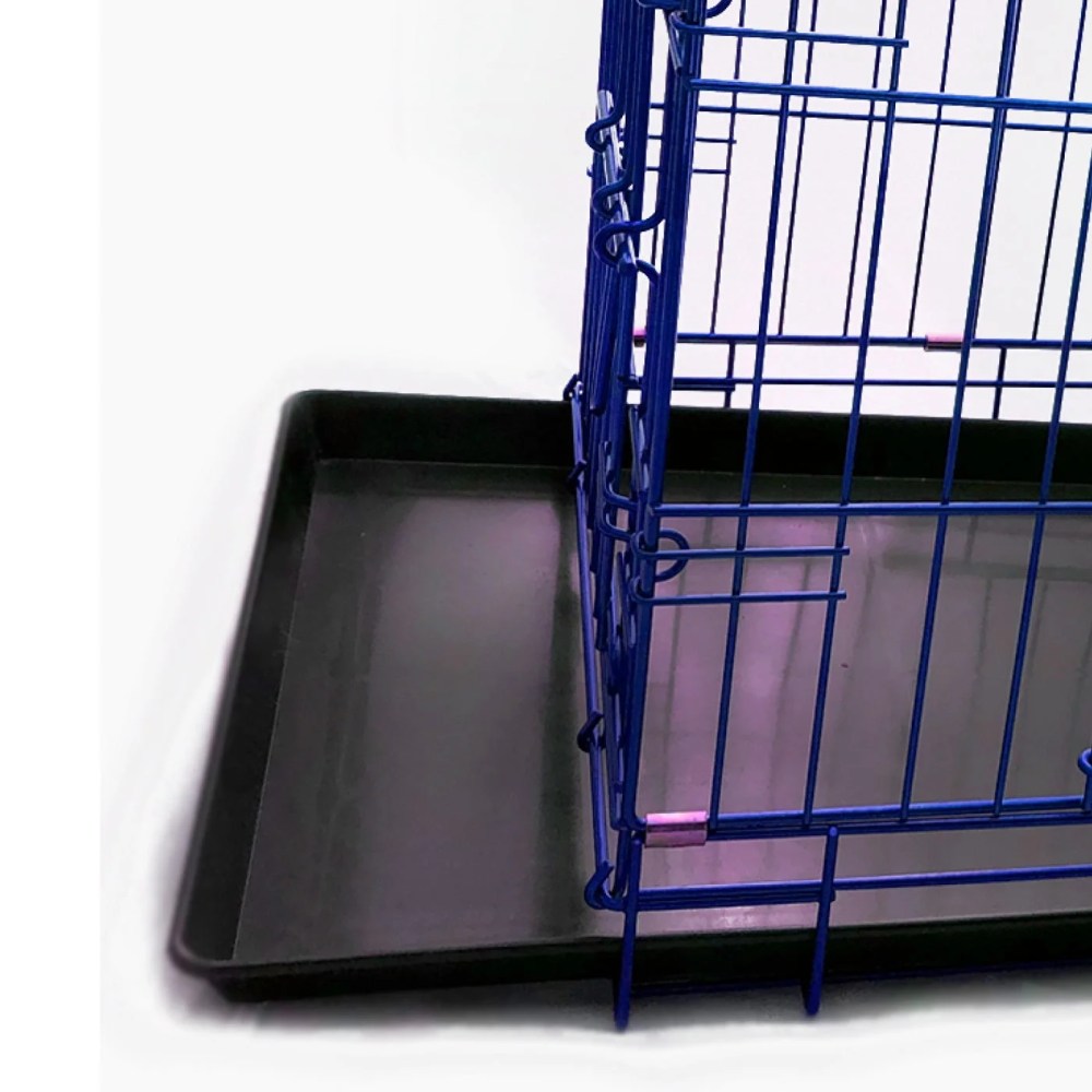 Pet Expressions Blue 24 Inch Colored Metal Wire Dog Crate - Available in Various Sizes and Colors - Image 9