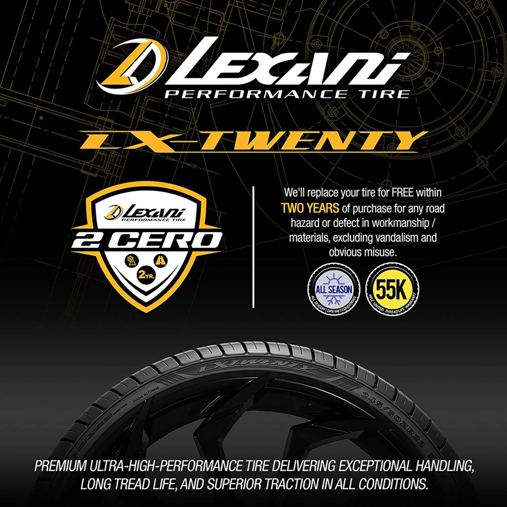 Lexani LX-Twenty Performance 235/35R20 92W Passenger Tire - Image 4