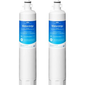 Waterdrop Refrigerator Water Filters for GE RPWFE,RPWF,WSG-4,DWF-36,WF277,R-3600 (2 Count)