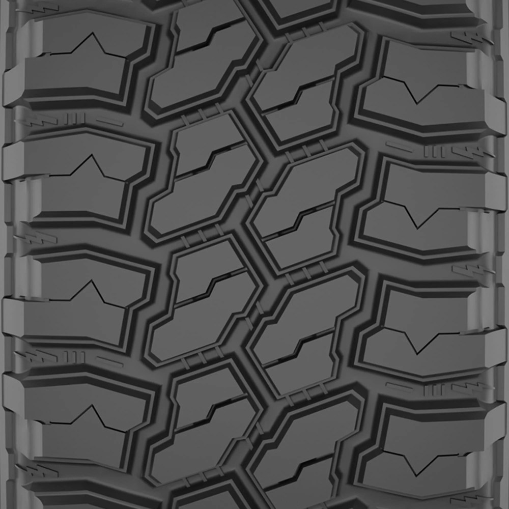 Thunderer Trac Grip M/T R408 Mud Terrain LT235/80R17 120/117Q E Light Truck Tire - Image 6