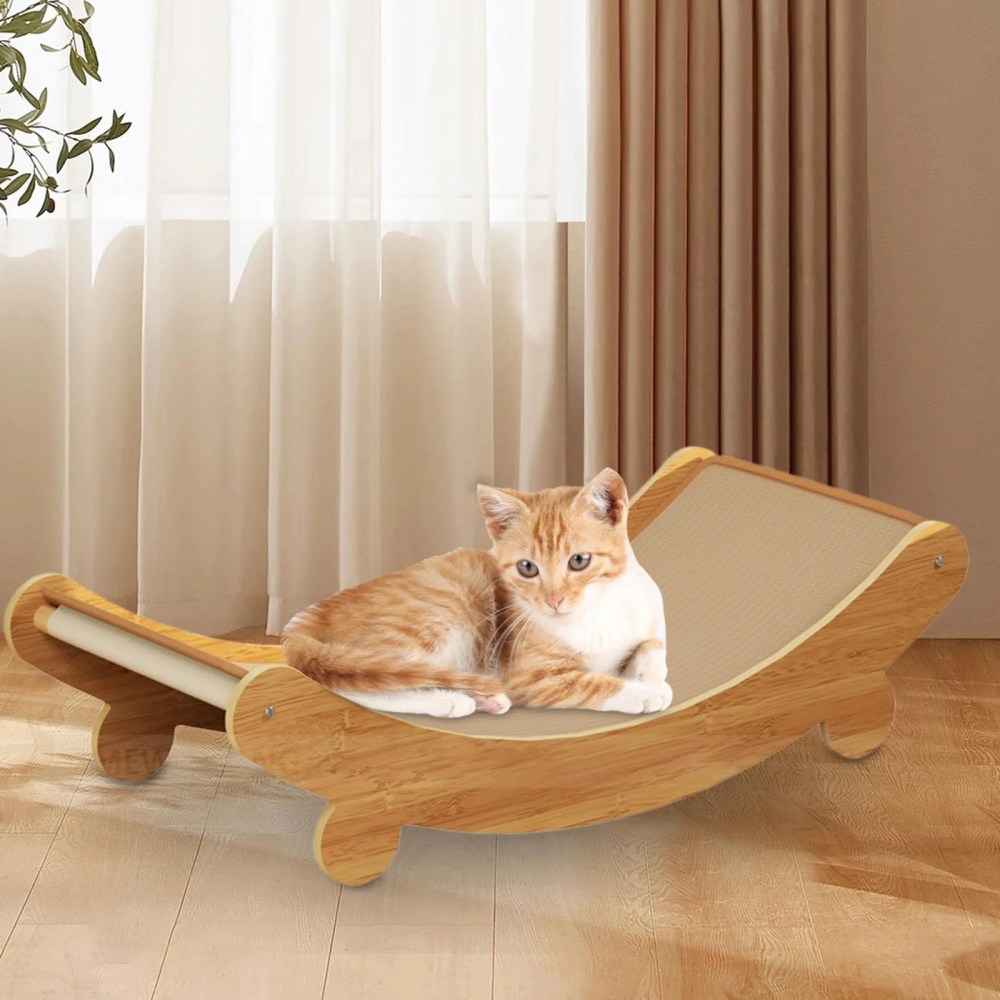 DOLITY Indoor Cats Scratcher Bed Comfortable Wood Frame Sturdy Sisal Scratcher Board Large - Image 11