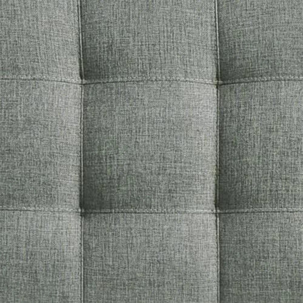 Modway Lily Full Upholstered Polyester Fabric Headboard in Gray - Image 5