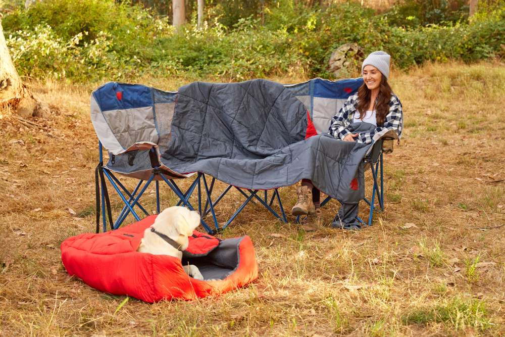 OmniCore Designs Pet Sleeping Bag (SM/Blue) with Zippered Cover for Travel, Camping, Backpacking, Hiking Good for Small and Large Pets Use as Pet Beds, Pet Mats or Pet Blanket - Image 10