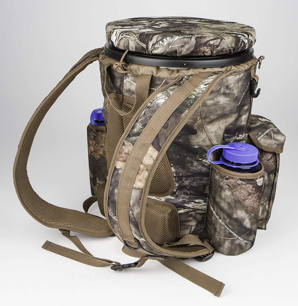 Peregrine Venture Bucket Pack Hunting Bucket Backpack Combo, Mossy Oak Break Up Country