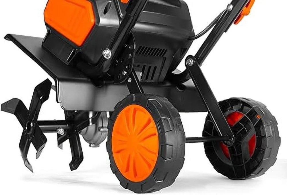 WEN 20V Max Cordless 14-Inch Brushless Electric Tiller - Image 2