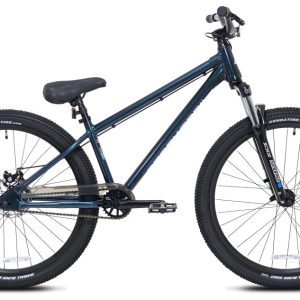 Ozark Trail 26" DJ.1 Airtime Dirt Jump Bike, 26" Wheels, Fits Teen & Adult Riders 5'2"-5'10", Blue, Teen & Adult, Unisex, Online Only