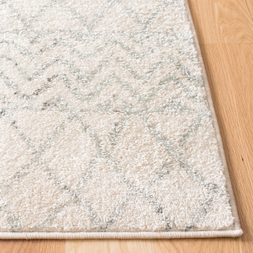 SAFAVIEH Tulum Glen Oriental Area Rug, Ivory/Grey, 5'3" x 7'6" - Image 14