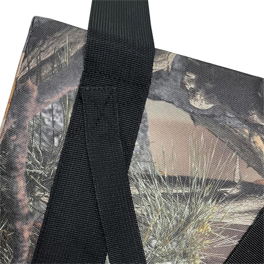 Walmeck Camouflage Seat Cushion for Camping, Zippered Tree Stand Cushion with Adjustable Strap - Image 4