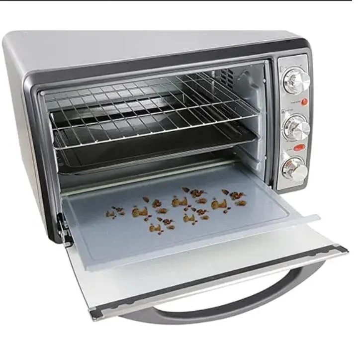 Extra Large Stainless Steel Toaster Oven with Warming Tray,Timer & Keep Warm Function - Image 5