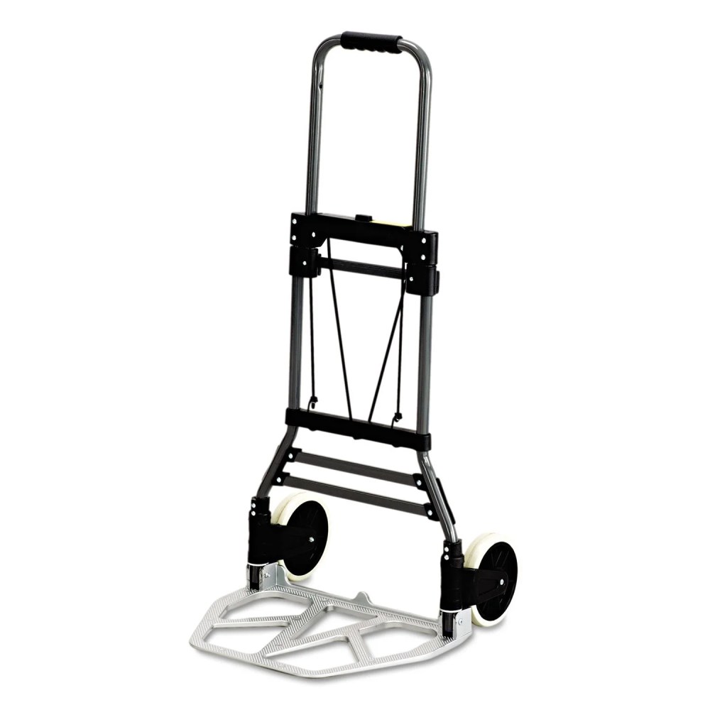 Safco,  Stow-Away Medium Hand Truck,  1 Each,  Silver