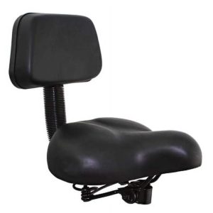 bike Beach Cruisers Saddle W/Back Rest 350 Black. 218308