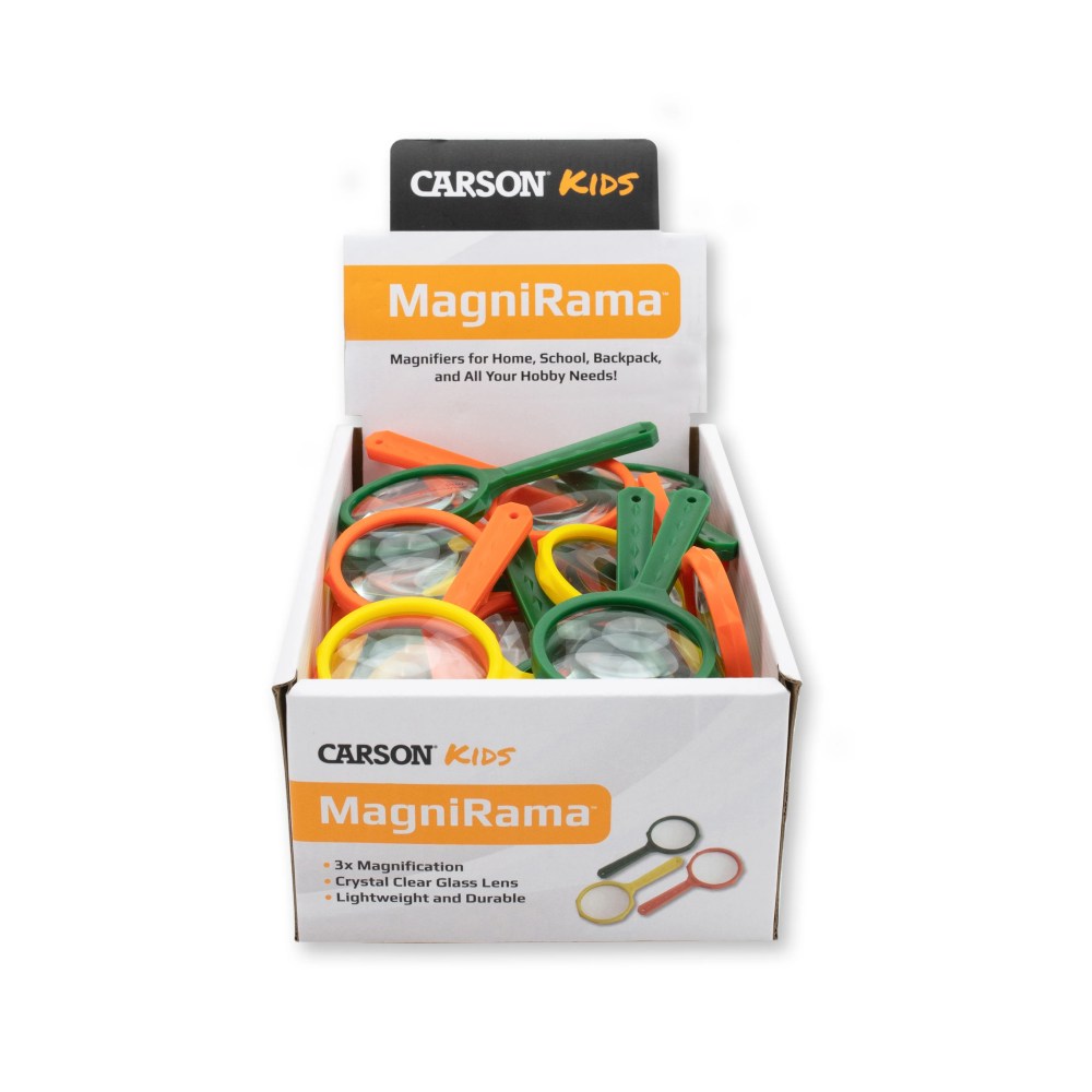 Carson MagniRama 50mm 3x Magnifying Glasses - Pack of 50 - Image 4