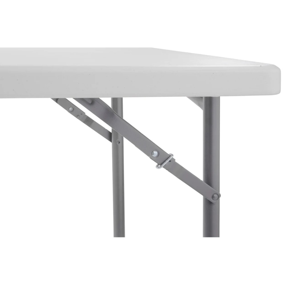 36" x 36" Heavy Duty Folding Table - Speckled Grey - Image 2