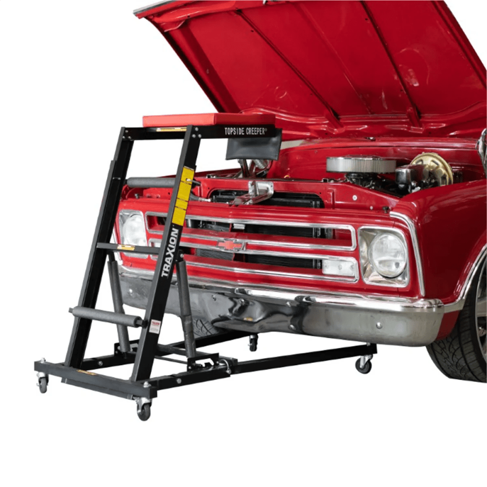 Traxion 3-100 Adjustable Topside Creeper With Padded Deck And Locking Casters - Image 6