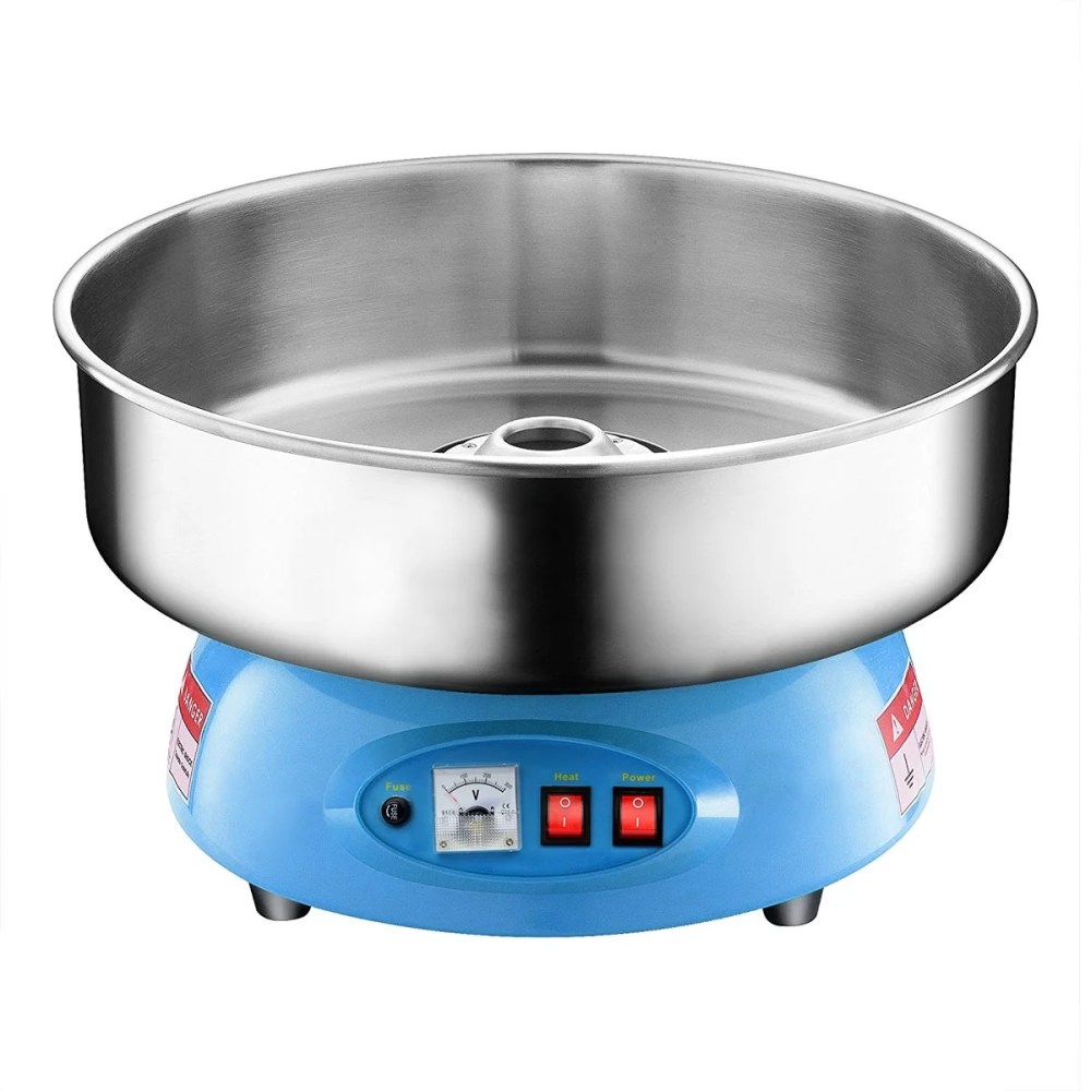 PartyHut Commercial Cotton Candy Machine Carnival Party Candy Floss Maker,Blue - Image 6
