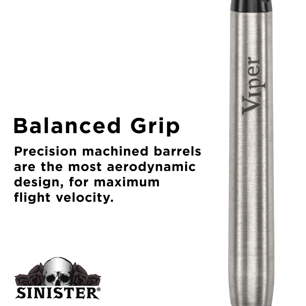 Viper Sinster 95 Tungsten Soft Tip Dart Set, Smooth, 16 Grams - Image 4