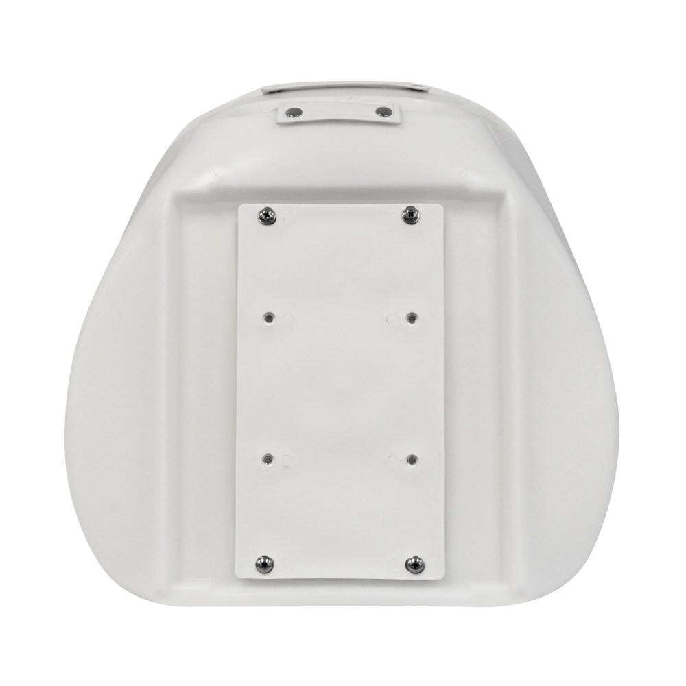 Wise 8WD015-3-710 Standard Compact Pilot Chair with Cushions and Mounting Plate, White - Image 7
