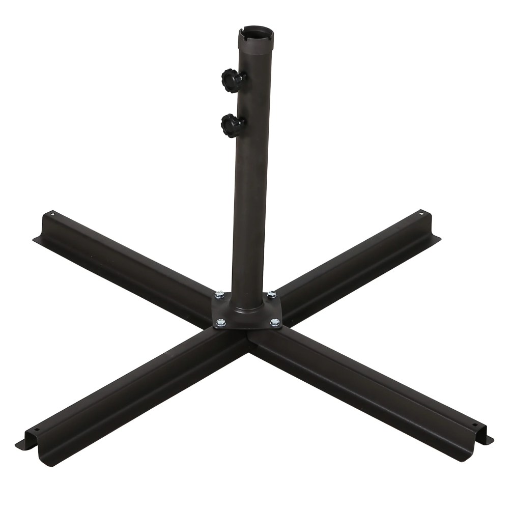 Westin Outdoor 94" Dark Green Solid Print Octagon Offset and Cantilever Patio Umbrella - Image 10