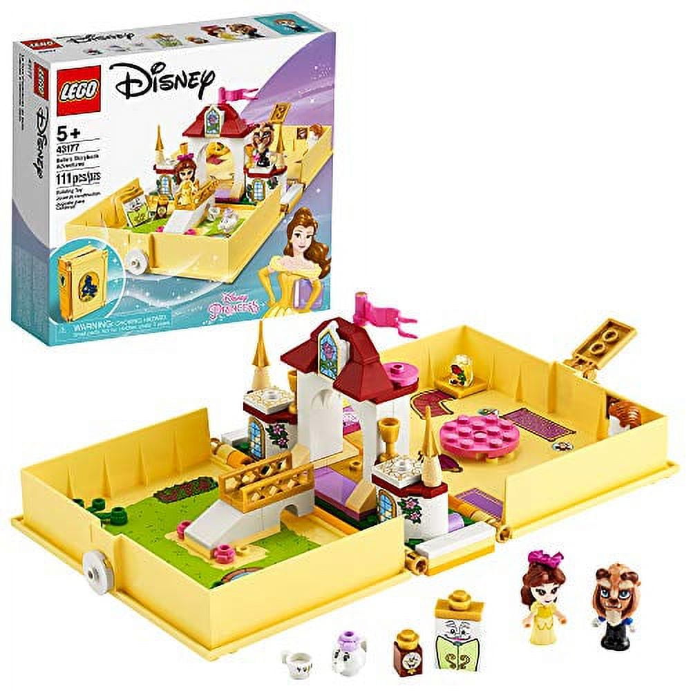 LEGO Disney Belles Storybook Adventures 43177 Creative Building Kit Toy, New 2020 (111 Pieces)