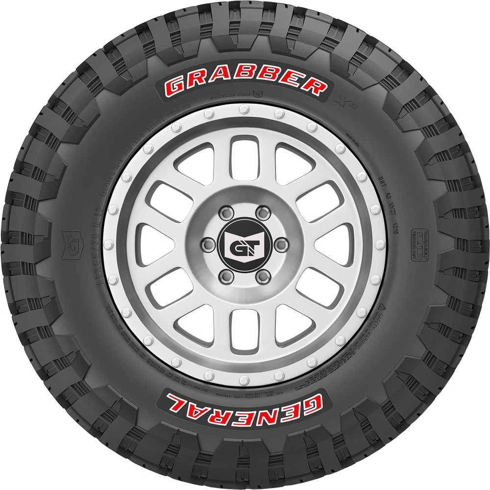 General Grabber X3 Mud Terrain LT265/70R17 121/118Q E Light Truck Tire - Image 4