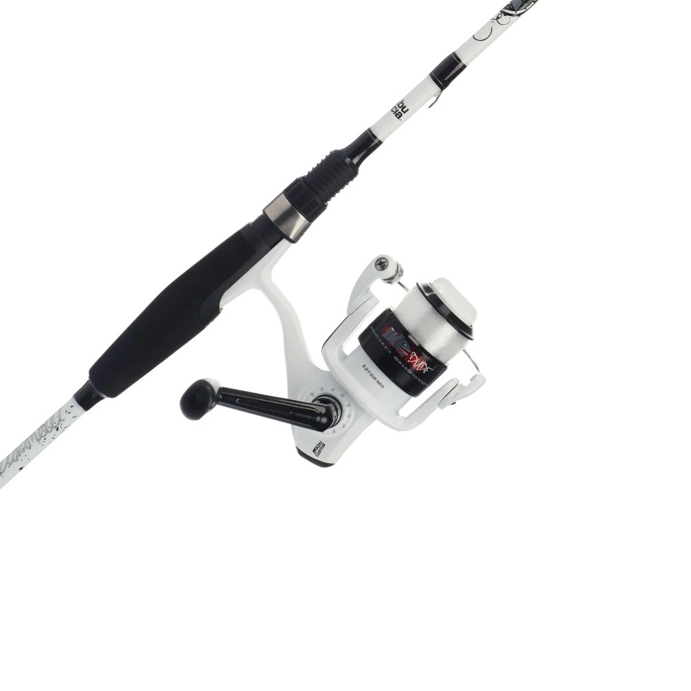 Abu Garcia Ike Dude Spinning Combo, 6" Medium Fishing Rod, 30 Size Reel