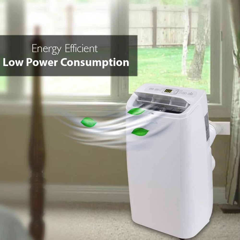 SereneLife SLPAC12 - Portable Air Conditioner - Compact Home AC Cooling Unit with Built-in Dehumidifier & Fan Modes, Includes Window Mount Kit (12, 000 BTU) - Image 4