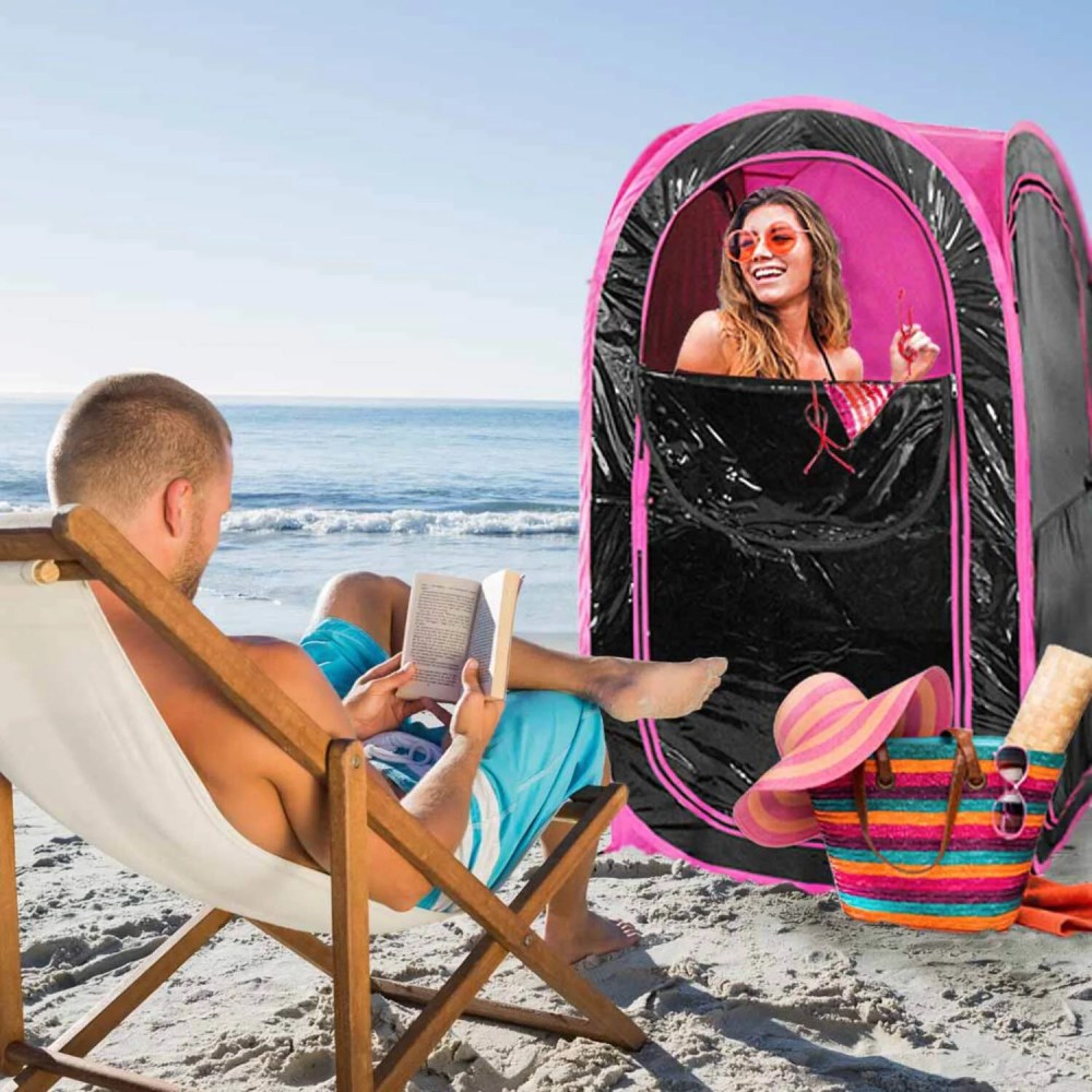Weather Pod 1-Person Pop-Up Pod with Tinted Panels WeatherPod - Image 5