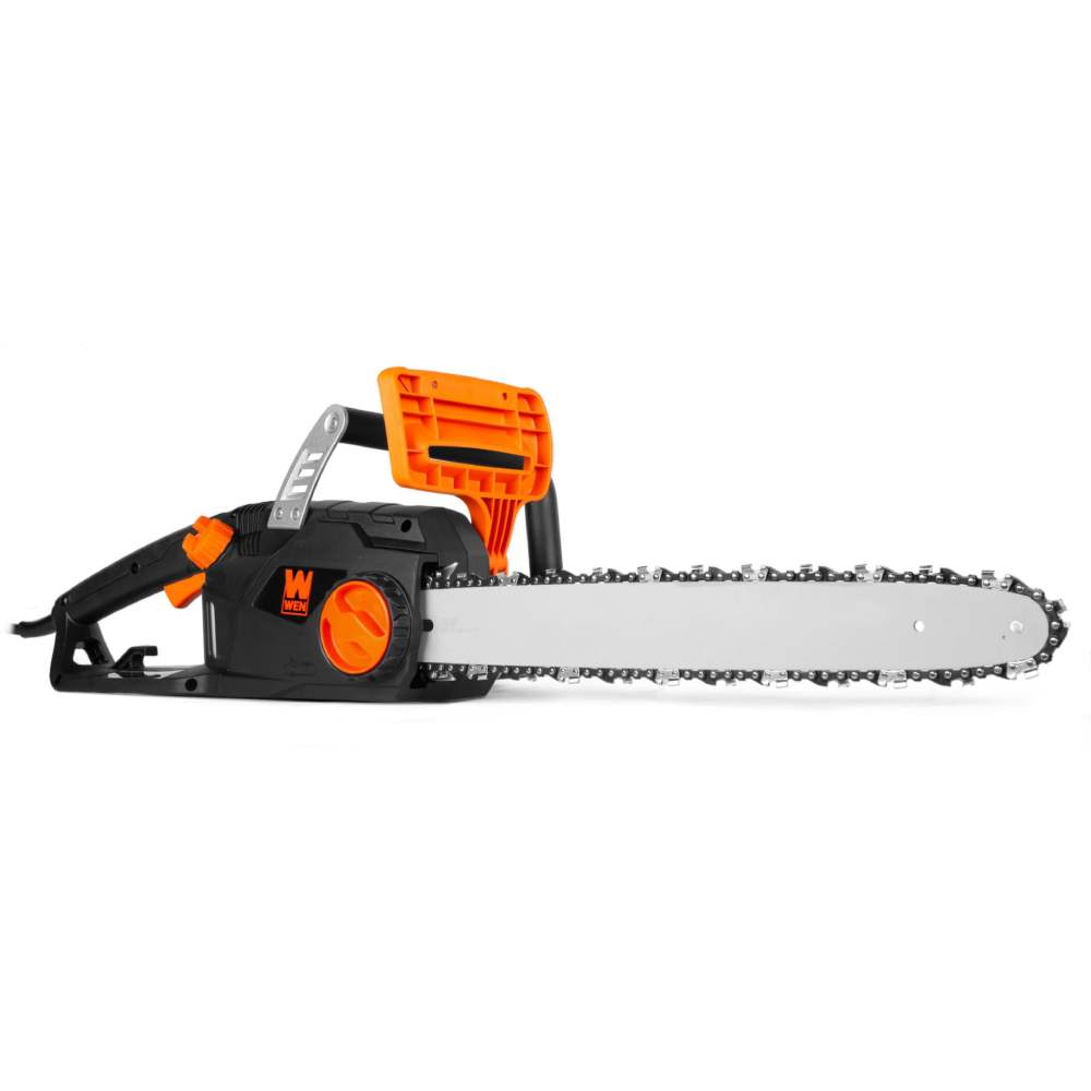 WEN 18" 15 Amp Electric Chainsaw Emission-Free,Auto-Oiling System,Lightweight Design