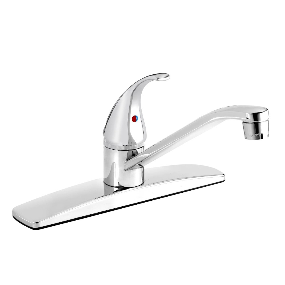 Belanger EBO65BCP Low-Arc Single Handle Kitchen Sink Faucet,Polished Chrome