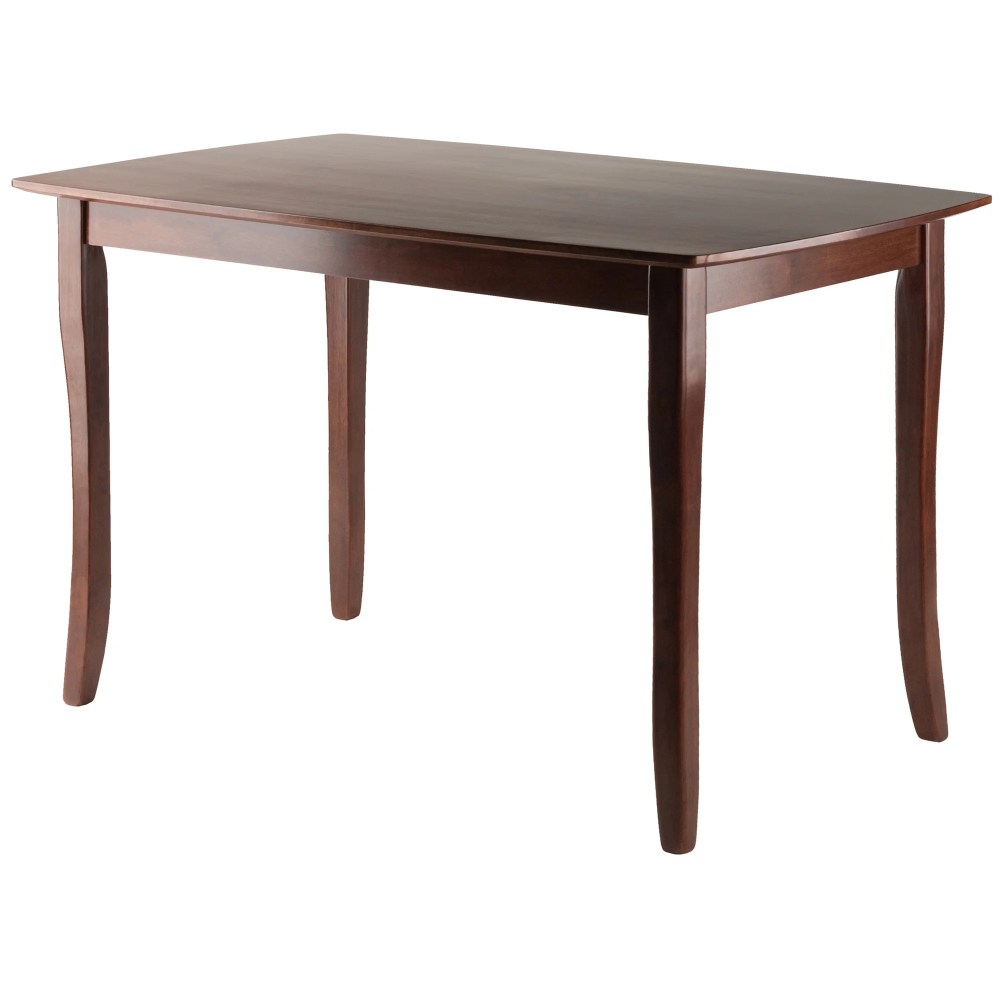 Winsome Wood Inglewood Dining Table,Wide,Walnut Finish