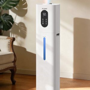 Warm Mist Humidifier,2.1 Gallon/8 Liter Cool & Warm Mist Humidifier for Room Home,500 Sq Ft Large Room Humidifier,White