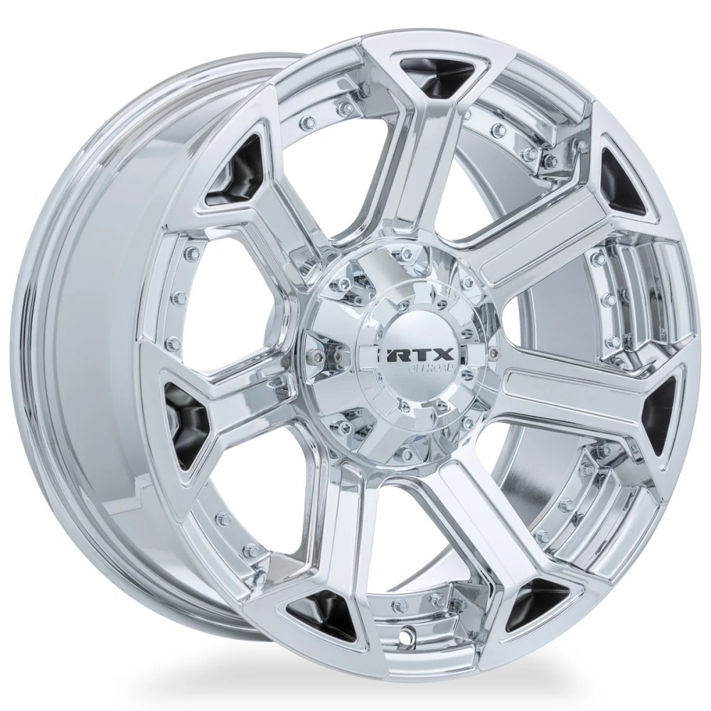 RTX Peak 189 6135/139.7 ET0 CB87.1 PVD Chrome Wheel