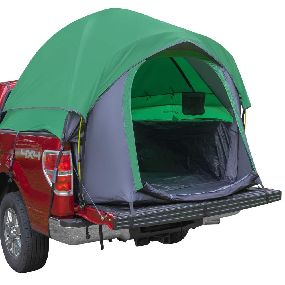 Wakeman Outdoors Water-Resistant Truck Bed Tent for 2-Person,  Green,  Fits 5.5-6 ft Truck Beds