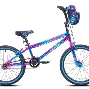 20" Kent Illusion BMX Bicycle, Fits Riders 4'2"-5", Blue/Purple, Child, Unisex