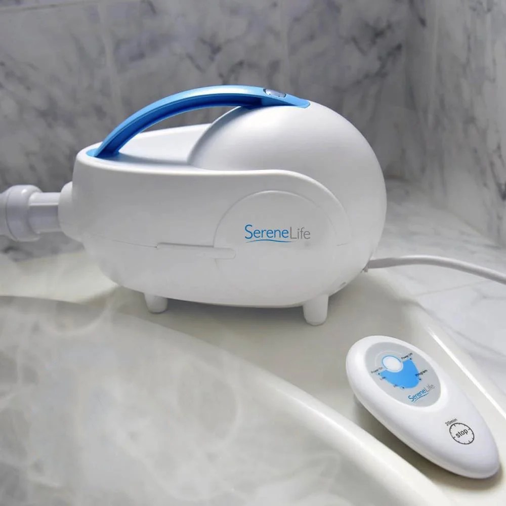 SereneLife PHSPAMT24HT Bath Tub Bubble Body Massage Spa Mat with Built-In Heater - Image 3
