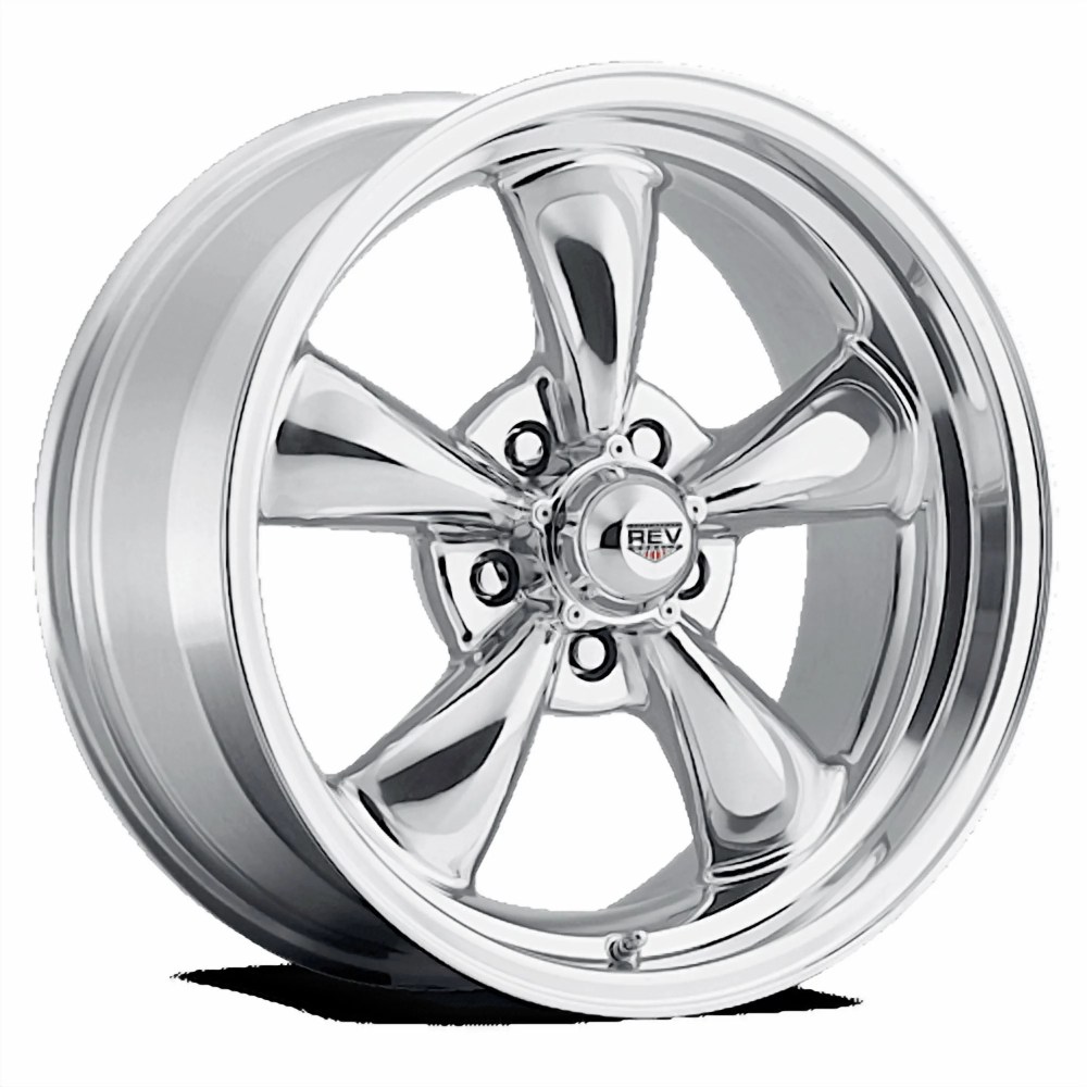 REV Wheels 100P-7706500 100 Series- 177 - 4 bs - 54.5/5114.3 -Polished