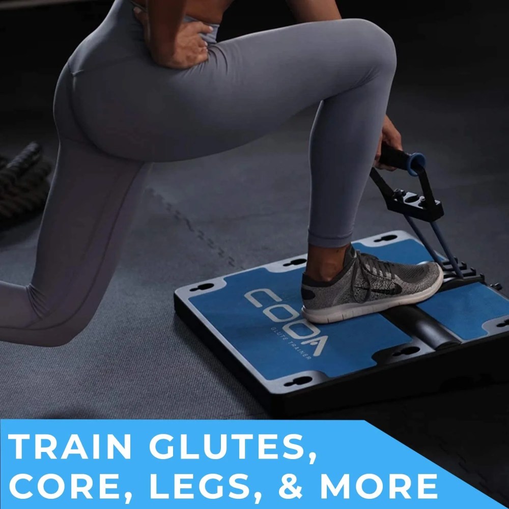 COBA Glute Trainer - Full Home Workout System, Core & Booty Exercise Machine, Resistance Band Full Body Trainer - Image 3